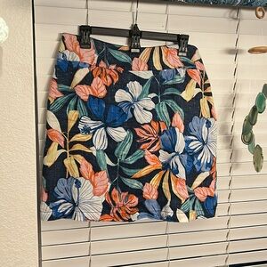 Tommy Bahama Tropical Linen Skirt Size 12